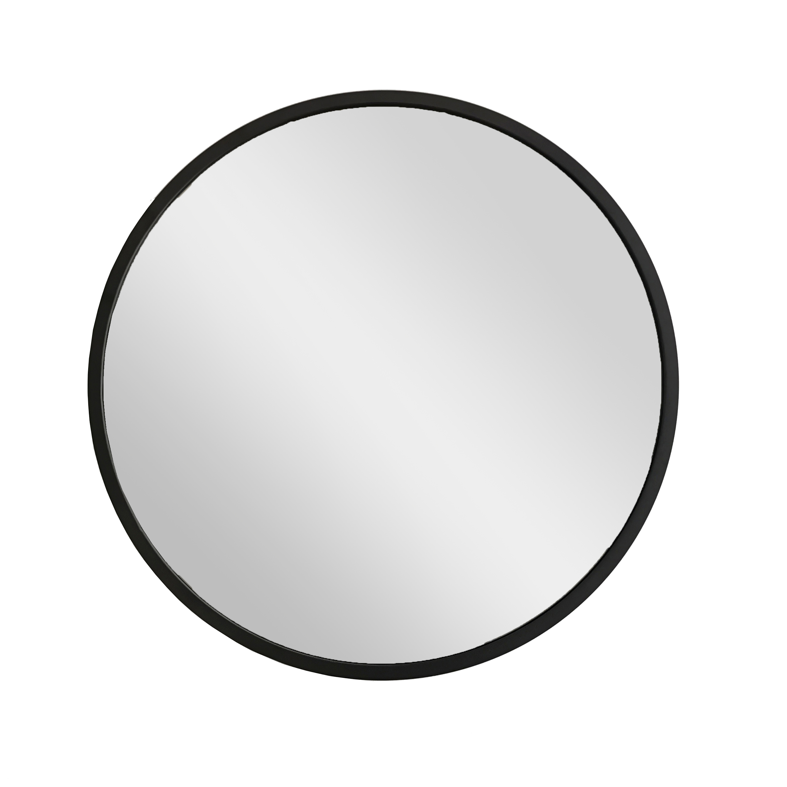 Metal Framed Circular Mirror
