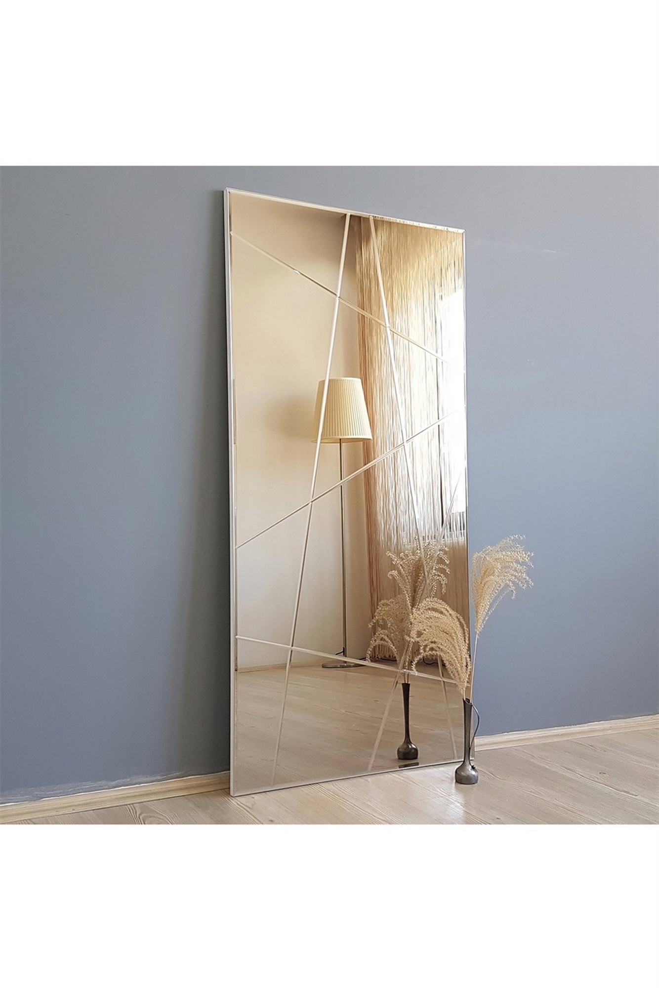A309D Patterned Hall Mirror