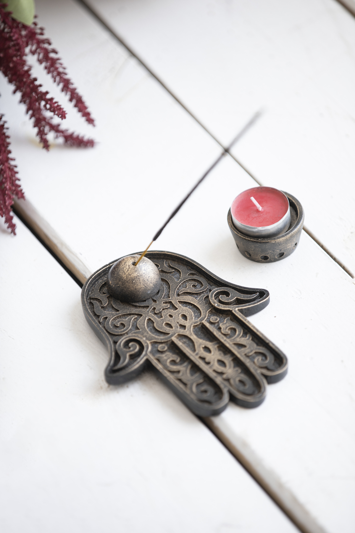 EL incense and candle holder special design