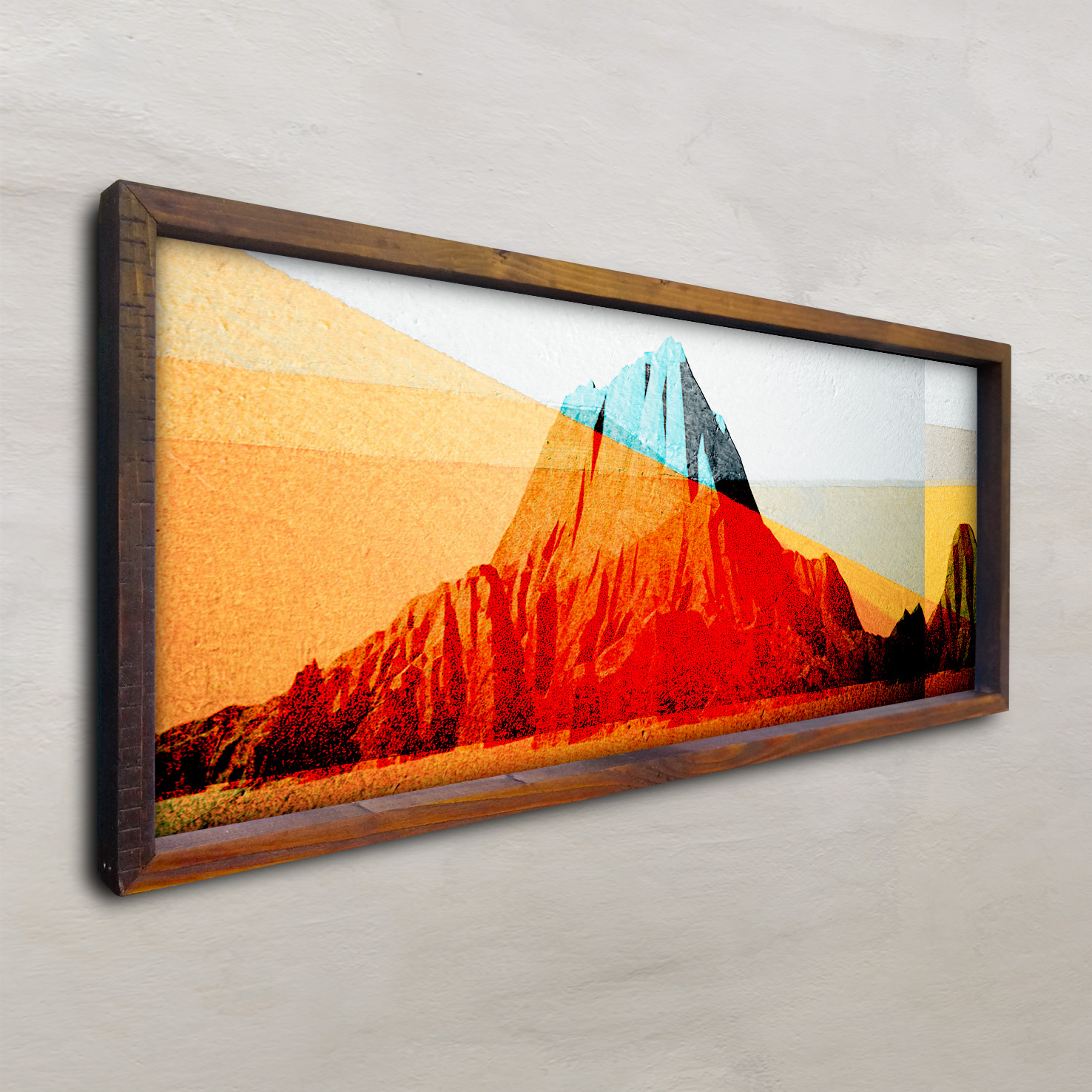 Solid Wooden Frame Painting 120x60