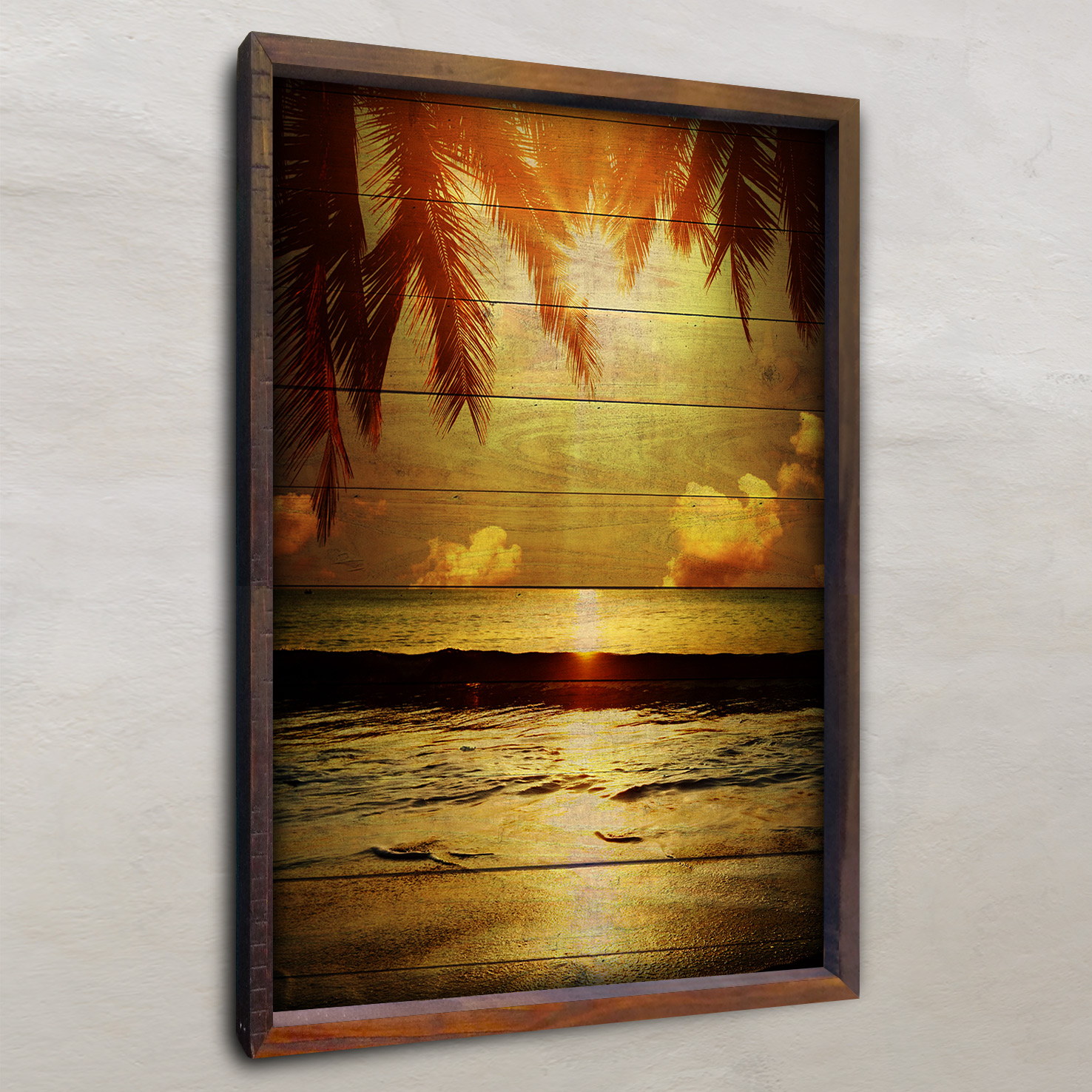 Solid Wooden Frame Painting 50x70